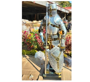 OEM Manufacturer Original Metal Full Body Armor For Medieval Warrior Costume And Decorative Home Collection - Product Image 6