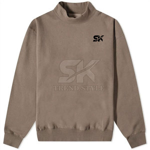 OEM Service Made In High Quality Turtle Neck <b>Plain</b> <b>Sweatshirts</b> Wholesale <b>Sweatshirts</b> Latest Design <b>Sweatshirts</b> - Product Image 2