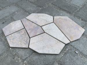 Mosaico de Piedra Natural Roja Gruesa Pacitorosa - Product Image 2