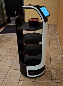<span class=keywords><strong>Robot</strong></span> de livraison commerciale MiCity Hotel Restaurant Dish Recycle Service Trolley <span class=keywords><strong>Robot</strong></span> alimentaire pour des opérations de restaurant efficaces - Product Image 2
