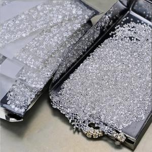Diamants ronds bruts non certifiés de 1,3 mm à 3 mm, couleur DEF excellente, clarté VVS VS, blancs, vente en gros pour joaillerie fine - Product Image 5