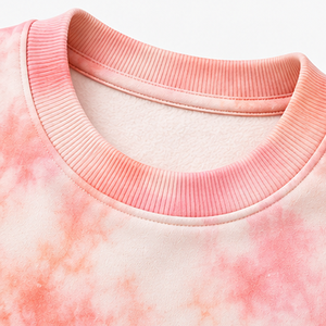 Sweat-shirt Tie-Dye Confortable 100% Coton, Vente Directe Usine, Export, Pull Décontracté Simple pour Superposition, Vente en Gros, Personnalisable - Product Image 5