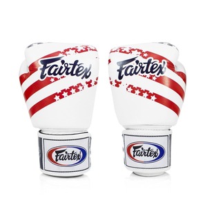 Gants de boxe imprimés drapeau américain Fairtex, sur mesure, meilleure qualité, nouveaux designs, gants d'entraînement et de sparring, gants en cuir faits à la main - Product Image 5