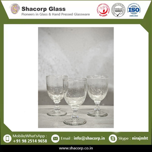 Copa de Vino de Cristal Transparente Hecha a Mano con Diseño Artístico para Servir Bebidas Premium y Regalos - Product Image 6
