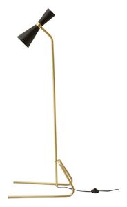 Lampe de sol moderne en métal de luxe avec design géométrique en noir pour la décoration de salon - Product Image 6