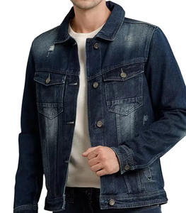Chaquetas de Mezclilla de Invierno Hechas en Pakistán de Alta Calidad, Diseño Personalizado, Chaquetas de Mezclilla de Invierno para Hombre al por Mayor - Product Image 1