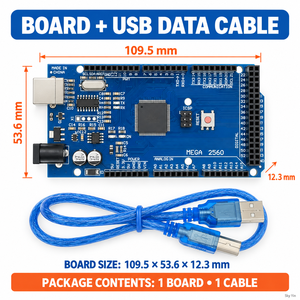 स्टॉक मेगाa2560 r3 में सुधार किया गया है usb डेटा केबल 54 डिजिटल ओ 16 रोबोटिक्स के लिए यूएसबी डेटा केबल 54 डिजिटल ओ 16 एनालॉग इनपुट के साथ - Product Image 6