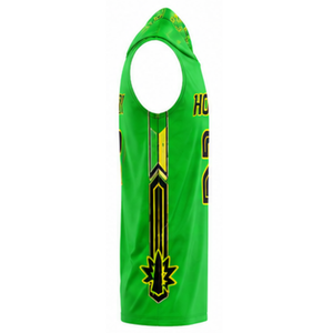 Maillot de football 7v7 en gros, personnalisé par sublimation, en maille respirante, pour jeunes et adultes, tenue d'équipe de flag football, ensemble pour commande en gros, fabricant - Product Image 4