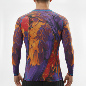 Haut de rashguard à manches longues en spandex personnalisé pour garçons et filles, idéal pour le BJJ et le MMA (vente en gros) - Product Image 2