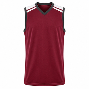 Maillots de basketball haute performance à transfert thermique, personnalisés, en polyester respirant à séchage rapide, grandes tailles, protection pour équipe - Product Image 3