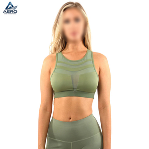 Nuevo Conjunto de Yoga sin Costuras para Mujer, Leggings de Cintura Alta y Sujetador Deportivo, Verde Oliva, Ropa Deportiva para Gimnasio, Trajes de Entrenamiento - Product Image 6