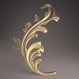 Classic Embossed Aluminum Ornament <b>Leaf</b> Hollow Design for Fencing Trellis Gates Decoration - Product Image 4
