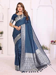 Premium Modern Georgette Silk <b>Saree</b> <b>for</b> <b>Women</b>-Party Diwali & Wedding Occasions Floor-Length - Product Image 2