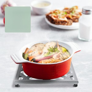 Trivet de Hierro Premium para Proteger Ollas Calientes, Sartenes y Mesas, Trivet Metálico Resistente para Cocina y Comedor, Elegante - Product Image 5