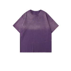 บริการ OEM เสื้อยืดโอเวอร์ไซส์ทรงริงเกอร์ ผู้ชาย ผ้าคอตตอนหนา 100% ซักกรด รักษ์โลก ดีไซน์วินเทจ รับผลิตตามสั่ง ขายส่ง - Product Image 3