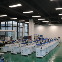 20W 30W nom personnaliser grand format clavier métal laser marquage machine de pulvérisation machine d'impression laser