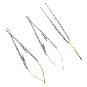 Best Selling 4 PCS Stainless Steel Manual Micro Surgical Instrument Set Precision Microsurgery Tools CE Certified Hospital - Product Image 2
