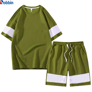 Conjunto de Verano para Hombre, Nuevo Conjunto de Moda, Camiseta con Estampado de Letras y Solapa, Traje Casual Holgado de Manga Corta - Product Image 3