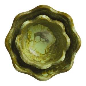 Handmade Luxury <b>Resin</b> Decorative Bowl Modern Epoxy <b>Resin</b> Serving Bowl Premium <b>Clear</b> <b>Resin</b> Fruit Bowl - Product Image 3