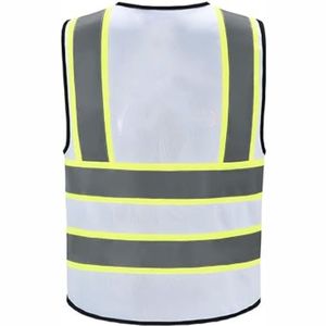 Veste de sécurité décontractée pour hommes et femmes, vêtements de travail à haute visibilité, réfléchissante, multi-poches, conception de logo personnalisée OEM ODM - Product Image 5