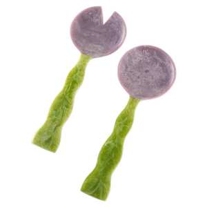 Cuillère en résine faite à la main pour le sucre et les épices - Articles de cuisine de haute qualité pour la décoration de la maison avec des motifs bouddhistes et d'amour - Product Image 5