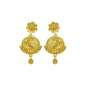 สร้อยคอทองคำแท้ 14K18K24K แบบไมครอน ดีไซน์ลายดอกไม้แบบดั้งเดิม ชุดเครื่องประดับสไตล์ตุรกีและดูไบ ชุดเครื่องประดับแฟชั่นขายส่ง - Product Image 6