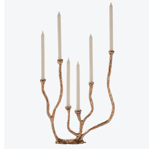 Candelabro con Diseño de Árbol, Chapado en Oro, para Hogares y Villas, Buen Precio, Calidad Duradera, Alta Demanda - Product Image 5