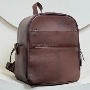 Sac à dos unisexe fonctionnel en cuir véritable de grande capacité de haute qualité avec séparateurs rembourrés sacs de caméra numérique pour l'extérieur - Product Image 4