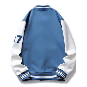 Veste universitaire unisexe de haute qualité pour les fabricants, grande taille, vierge, personnalisable, style baseball - Product Image 5