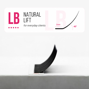Extensions de cils en vison Charmlash en gros, extensions de cils courbés Lb, plateaux de cils noir mat, extensions de cils en cachemire style arabe - Product Image 1
