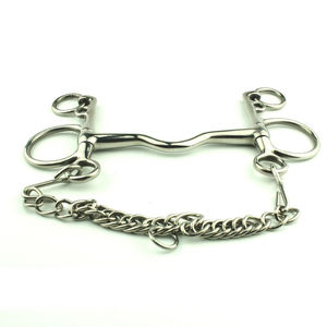 บิตขี่ม้าแบบสเปนบาโรกสั่งทำพิเศษพร้อมโลโก้ บิตขี่ม้าตะวันตกสแตนเลสแบบใหม่ บริการ OEM แบบกำหนดเองได้ - Product Image 4