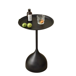 Luxury Modern Metal Side <b>Table</b> with Black Finished Eco-Friendly Traditional Design Home <b>Decorative</b> Furniture End <b>Table</b> - Product Image 1