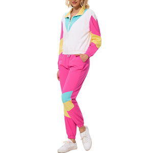 Survêtements de sport couleur unie pour femmes, ensembles de survêtements de sublimation pour hommes, sweat-shirts décontractés 2 pièces pour femmes, en vente - Product Image 6