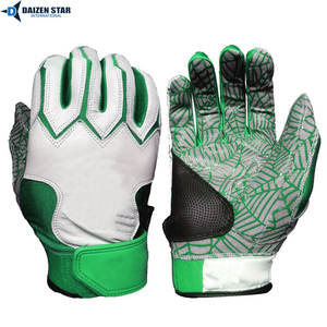 Gants de frappe de baseball DAIZEN STAR INTERNATIONAL en cuir/cuir synthétique, couleur et taille personnalisables, légers, confortables, avec fermeture à crochet - Product Image 3