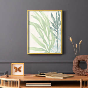 Handmade Style Seagrass IV Seascape Paintings IV Framed <b>Print</b> <b>with</b> Solid Wood <b>Frame</b> Handmade Style - Product Image 5