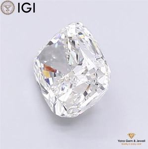 Diamant de laboratoire CVD de 3,50 carats, forme coussin, clarté VVS2, couleur F, avec certificat IGI, pour la création de bagues personnalisées - Product Image 4