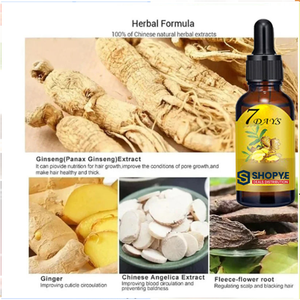 Acondicionador Capilar Herbal de Jengibre Caliente, Humectante Líquido para un Crecimiento del Cabello Suave, Esencia - Product Image 3