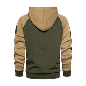 Eco-Friendly Men's Fashion Hooded <b>Zip</b>-<b>Up</b> Sweatshirt Raglan Sleeve Solid Color Men's Outdoor Breathable Winter <b>Zip</b> <b>Up</b> Hoodie - Product Image 6