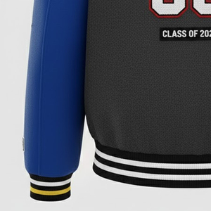 Top Seller Chenille Embroidery Varsity <b>Jacket</b> for <b>Men</b>-Full Customization Front Option Windproof Breathable High Street Style - Product Image 6