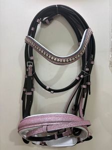 Brida de Cuero Inglesa de Excelente Calidad y Elegante Diseño para Exhibición y Uso en Concursos, Disponible a Precio de Exportación - Product Image 1