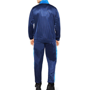 Men's Windproof Winter Heavyweight Casual Track Suit Drawstring Closure Stand Collar Regular Fit 100% <b>Polyester</b> <b>Tracksuits</b> - Product Image 2