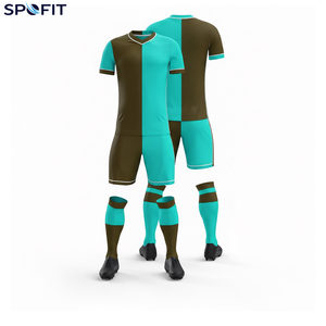 Uniformes de Fútbol Personalizados al por Mayor para Niños y Jóvenes, con Logotipo y Números Impresos, Manga Corta, 100% Poliéster, Secado Rápido - Product Image 3