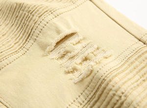 Jeans de Hombre de Lujo 2026, Lavados, Rectos, Ecológicos, 100% Algodón, Ligeros, Cómodos, Transpirables, Denim Premium, OEM Personalizado - Product Image 5