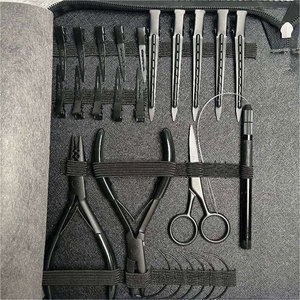 Kit Profesional de Extensiones de Cabello con Micro Anillos, Alicates de Acero Inoxidable de Grado Quirúrgico, Agarre Fuerte, Cinta de Fijación Resistente - Product Image 6