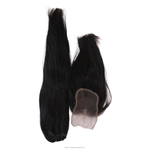 Améliorez vos créations capillaires personnalisées avec la closure 2x6 Highlight, offrant des transitions de couleur dimensionnelles et un aspect naturel. - Product Image 3