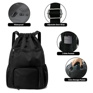 Bolsa Deportiva Reutilizable, Bolsa de Gimnasio, Mochila Deportiva Resistente, Bolsa Deportiva con Impresión Personalizada, Mochila de Entrenamiento en Equipo, Moderna y Práctica - Product Image 3