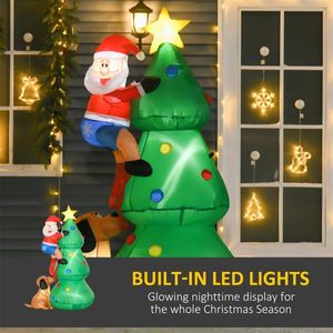 Decorazioni Natalizie Gonfiabili da Esterno per Giardino, Gonfiabili Festivi per Decorazioni Domestiche - Product Image 2