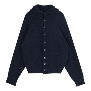 Sweat à capuche en mohair personnalisé avec logo, pull 100 % mohair pour homme, vêtements d'hiver tendance, sweat à capuche brossé et duveteux, pull tricoté OEM ODM - Product Image 1