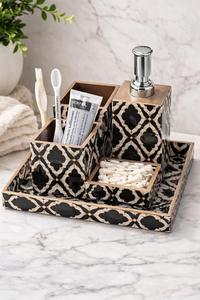 Top quality resin bathroom <b>set</b> NEHA ENTERPRISES designer bathroom organizer accessories for home hotel and <b>gift</b> use - Product Image 2