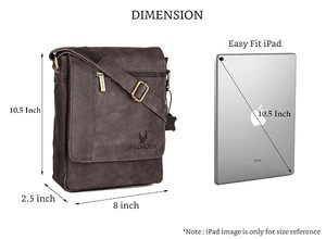 Porte-documents léger en cuir véritable grainé noir vintage avec fermeture éclair pour homme, idéal pour les voyages d'affaires - Product Image 2